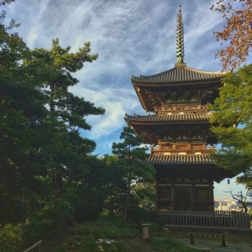 三渓園　三重塔